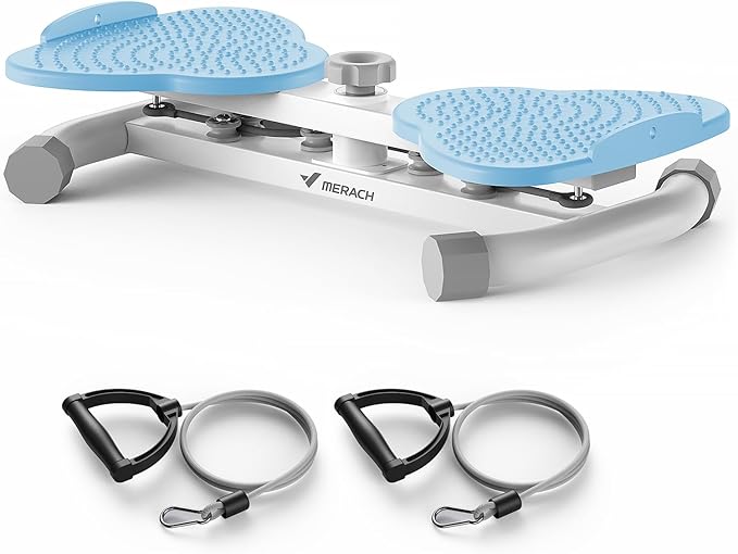 MERACH Waist Twister Machine Exercise, Ab Twist Board with 300 lbs Weight Capacity, Abs Workout for Slim Waist and Core Ab Exercise, Noiseless Home Gym Equipment for Women Men