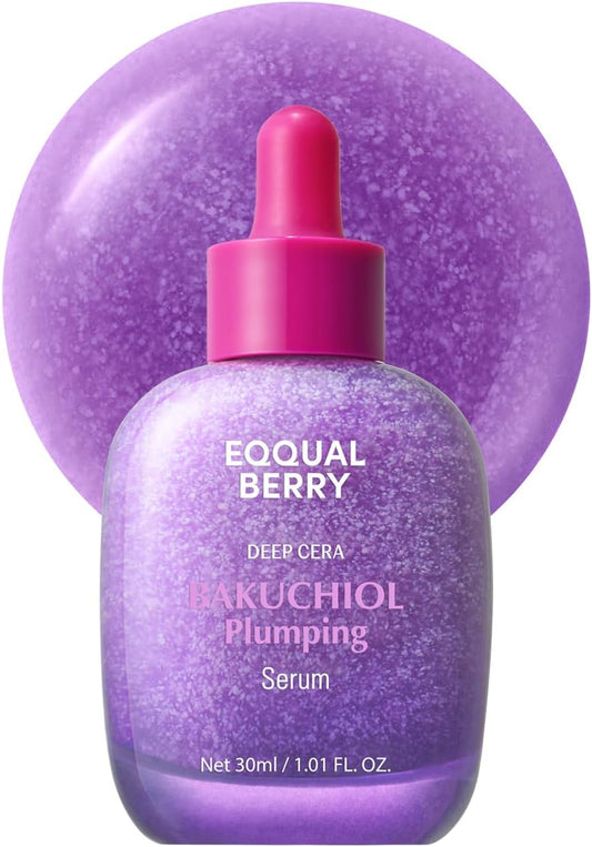 EQQUALBERRY Plumping Serum – Retinol Alternative for Firm, Smooth Skin (30ml)