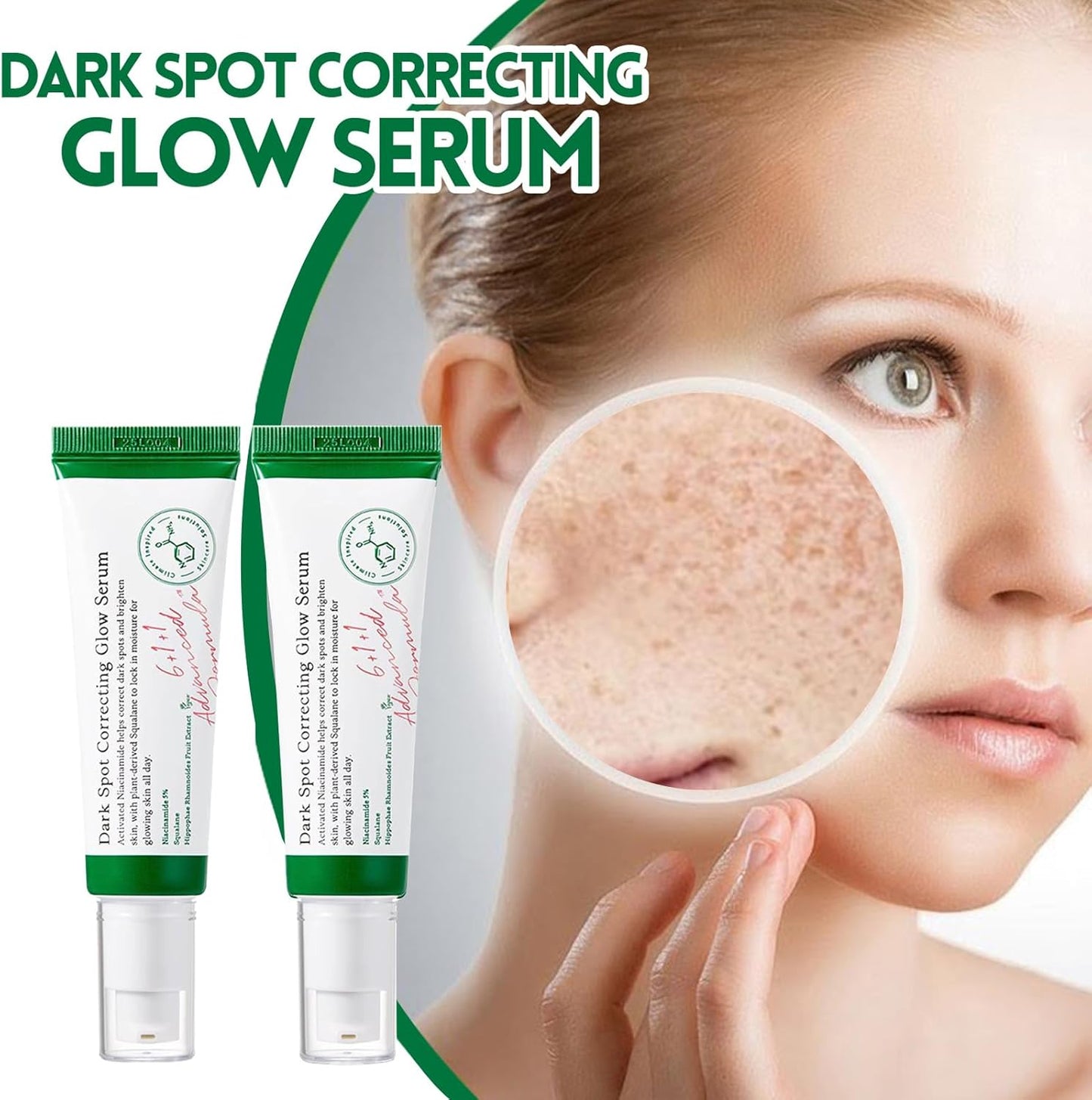 Jxfnogn Dark Spot Correcting Serum – Brightening & Hydrating Essence for Face and Neck