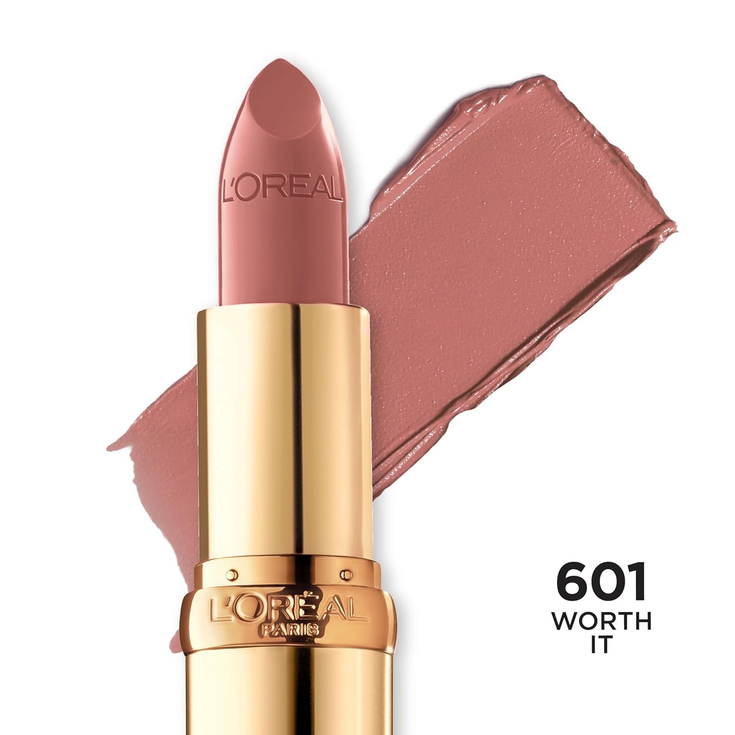L’Oréal Paris Colour Riche Lipstick and Lip Liner Set, Includes 1 Satin Lipstick and 1 Creamy Lip Pencil For Bold, Nourished Lip Color, Worth It, 1 Kit