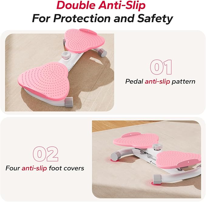 MERACH Waist Twister Machine Exercise, Ab Twist Board with 300 lbs Weight Capacity, Abs Workout for Slim Waist and Core Ab Exercise, Noiseless Home Gym Equipment for Women Men