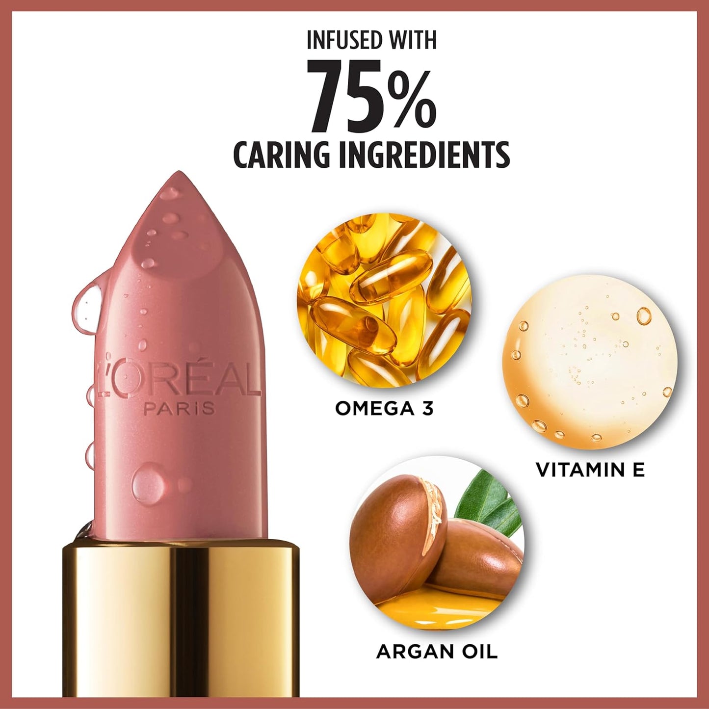 L’Oréal Paris Colour Riche Lipstick and Lip Liner Set, Includes 1 Satin Lipstick and 1 Creamy Lip Pencil For Bold, Nourished Lip Color, Worth It, 1 Kit