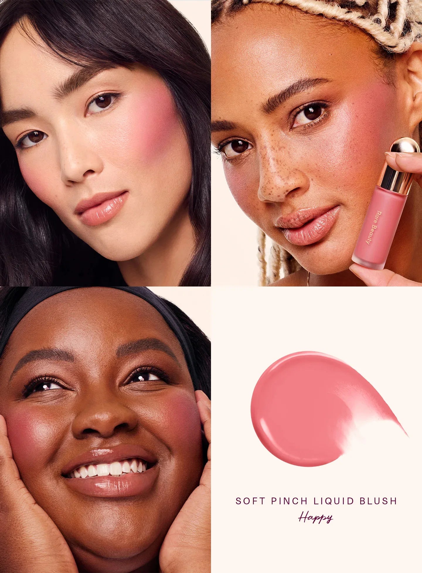 RARE Beauty Liquid Blush Lipstick & lip-gloss Plump