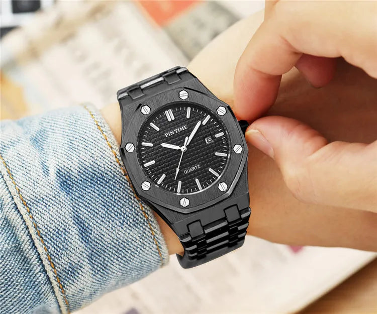 PIN TIME quartz watch PT1453 model