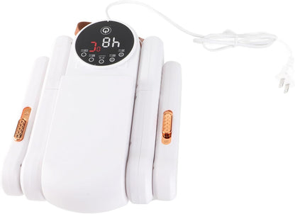 Yunir Boot Dryer, 4 Extendable Electric Shoes Dryer with 360° Wind, Timing Constant Temperature, Touch Control, Reduce Odor, for Boots Gloves Hats Socks (US Plug 110V),