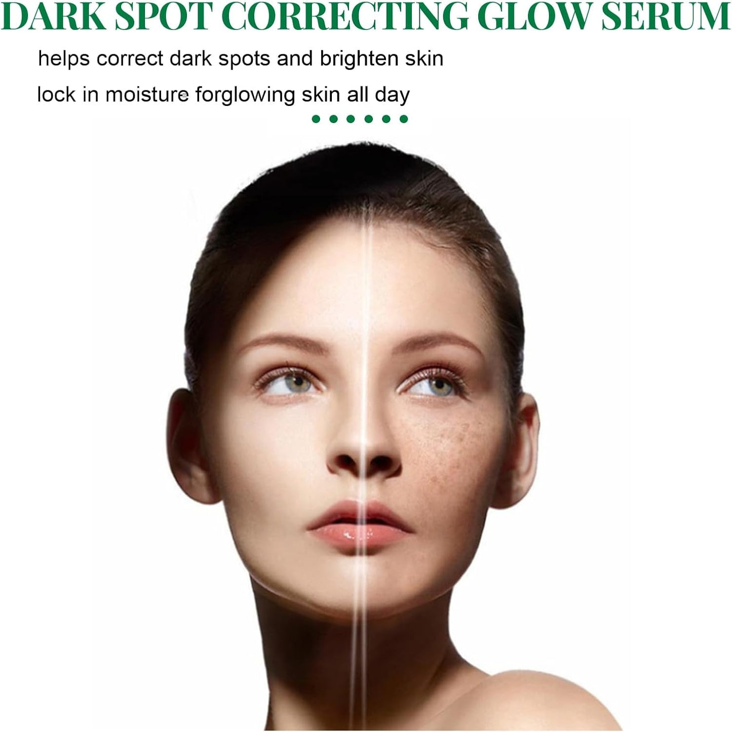 Jxfnogn Dark Spot Correcting Serum  – Brightening & Hydrating Essence for Face and Neck