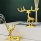 Luxury Golden Deer Decor - Elegant Deer