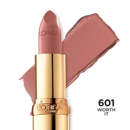L’Oréal Paris Colour Riche Lipstick and Lip Liner Set, Includes 1 Satin Lipstick and 1 Creamy Lip Pencil For Bold, Nourished Lip Color, Worth It, 1 Kit
