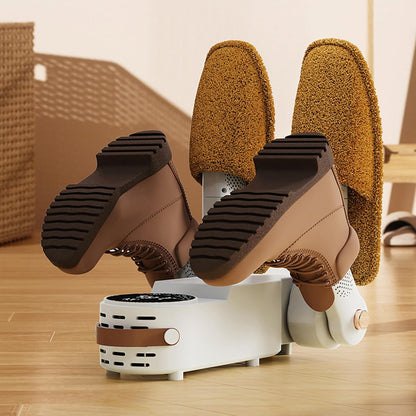 Yunir Boot Dryer, 4 Extendable Electric Shoes Dryer with 360° Wind, Timing Constant Temperature, Touch Control, Reduce Odor, for Boots Gloves Hats Socks (US Plug 110V),