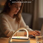 EZVALO 4-in-1 Music Lamp – Touch Bedside Light with Wireless Charger, Bluetooth Speaker & Phone Holder