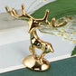 Luxury Golden Deer Decor - Elegant Deer
