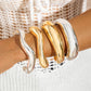 Trendy Big Cuff Bangles Bracelets Women Vintage Statement