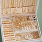 86 Pcs Jewelry Set Including Necklaces, Earrings, Rings, Party Accessories (no Box)