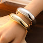 Trendy Big Cuff Bangles Bracelets Women Vintage Statement