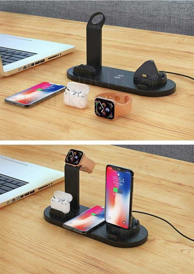 Magnetic Wireless Charger,Foldable Travel 3 In 1 Wireless Charging Station 15w Mag-Safe Wireless Charger Stand