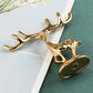Luxury Golden Deer Decor - Elegant Deer