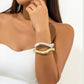 Trendy Big Cuff Bangles Bracelets Women Vintage Statement
